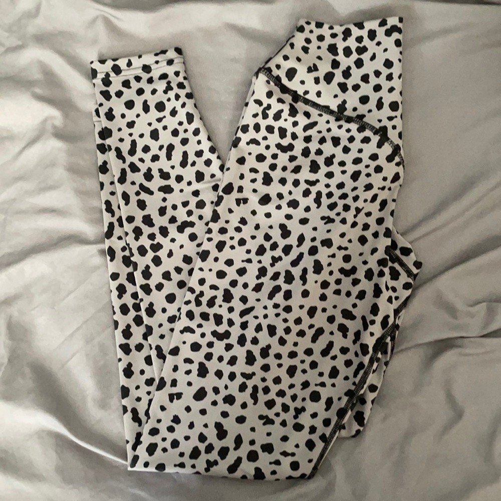 Balance Athletica snow leopard leggings